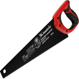 Ножовка по дереву 400 мм,7-8 TPI, зуб-3D, каленый зуб,тефл.покр.полотна, 2-х комп..рук-ка MATRIX 23549