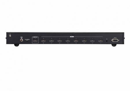 Переключатель ATEN VS0801HB-AT-G электрон., HDMI, 8 1 монитор, без шнуров, макс.разр.4096x2160/3840x2160 60Hz 4:4:4;пульт Д/У;порт RS232;3 метр. до приемника/3 метр. от источника сигнала ;DC 5.3V
