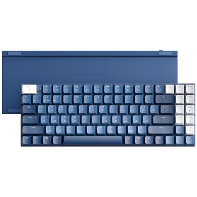 Клавиатура UGREEN KU102-15228, USB+BT, 89 клавиши, 15 режимов подсветки, Blue