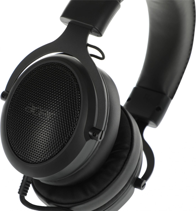 Гарнитура игровая Acer AHW120,  для компьютера, мониторные,  проводные, черный [zl.hdscc.01c]