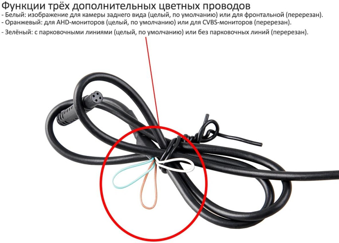 Камера заднего вида Silverstone F1 IP-710AHD универсальная (CAM-IP-710AHD-CVBS)