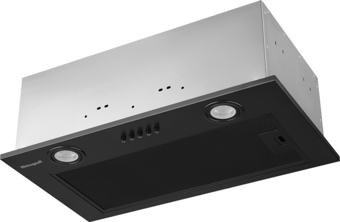 Вытяжка встраиваемая Weissgauff Box 850 PB Black Edition черный управление: кнопочное 1 мотор