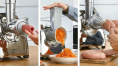 Мясорубка Bosch MFW67440 2000Вт черный/серебристый