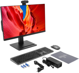 23.8" Моноблок DIGMA PRO Vision Full HD, AMD Ryzen 5 5500U, 8ГБ DDR4, 256ГБ SSD, Windows 11 Pro, черный [dm23r5-8cxw02]
