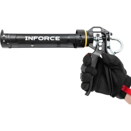 Пистолет для герметиков Inforce полуоткрытый, поворотный, 320мл 01-13-09
