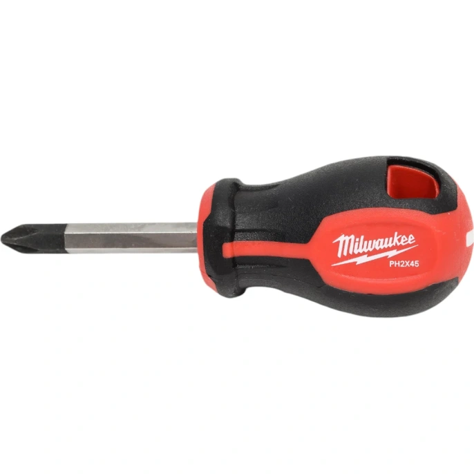Магнитная отвертка с трехгранной рукояткой Milwaukee PH2x45 4932471787