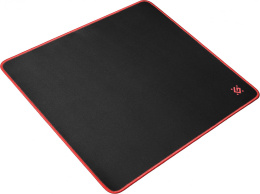 Коврик для мыши Defender 50559 XXL черный/красный, ткань, 400х355х3мм