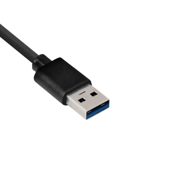 Exegate EX299788RUS USB-Хаб концентратор 4-в-1 ExeGate DUB-331T кабель-адаптер USB3.0 -- 3xUSB2.0, 1xUSB3.0, Plug&Play, черный