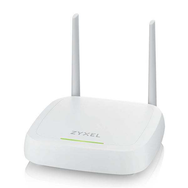 Точка доступа Точка доступа Zyxel NebulaFlex NWA30BE, Wi-Fi 7 BE5100 , MU-MIMO 2x2+2x2, внешние несъемные антенны, 1xLAN 2.5GE, без поддержки 802.1x и Captive portal, питание только DC БП в комплекте (NWA30BE-EU0102F)