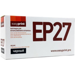Картридж черный EasyPrint LC-EP27