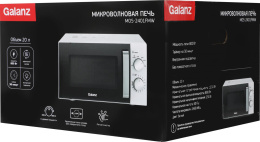 Микроволновая печь Galanz MOS-2401FMW, 800Вт, 20л, белый