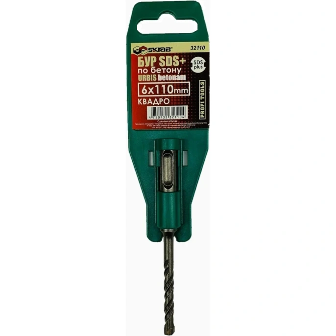 Сверло-бур (6х110 мм; SDS-plus) KW SKRAB 32110