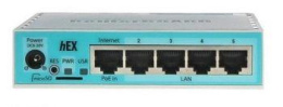 Маршрутизатор MikroTik hEX RB750GR3 10/100/1000BASE-TX белый