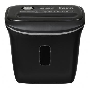 Уничтожитель бумаг Buro Home BU-S506C,  P-4,  4х36 мм, 5 лист. одновременно, 12л