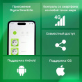 Умная розетка Digma DiPlug Cube 1, EU, Wi-Fi, белый [dpc13s]