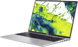 Ноутбук Acer Aspire Lite 16 AL16-54P-39U1 NX.D75EM.004 16.0" 1920 x 1200, IPS, 60 Гц, Intel Core i3 1305U, 8 ГБ DDR5, SSD 512 ГБ, видеокарта встроенная, без ОС, цвет крышки серебристый, аккумулятор 58 Вт·ч, цвет корпуса серебристый, LAN, лазерная гравиров
