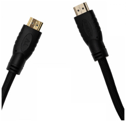 Кабель аудио-видео Cactus CS-HDMI.2-10 HDMI m /HDMI m 10м. позолоч.конт. черный