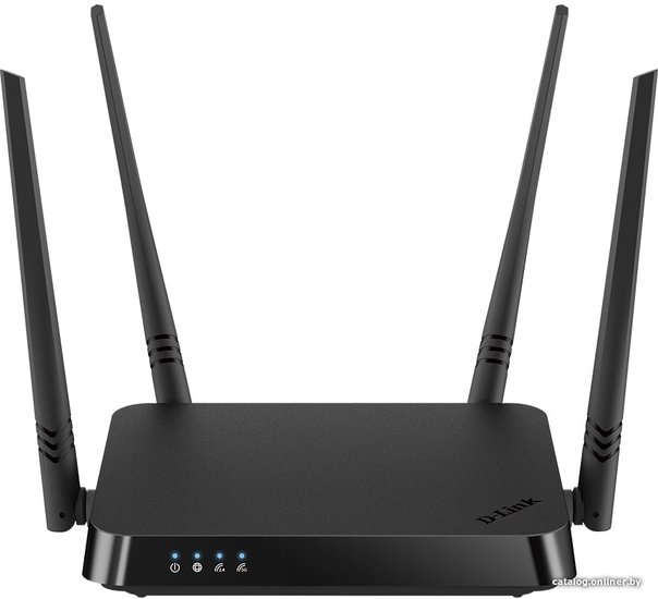 Wi-Fi роутер D-Link DIR-822/RU,  Wi-Fi 5,  AC1200,  2.4/5ГГц, 4 LAN,  черный [dir-822/ru/e1a]