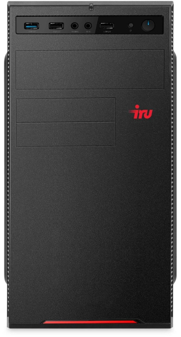 ПК IRU Planio 320A5SEV MT Ath Pro 300GE 3.4 8Gb SSD256Gb Vega 3 FreeDOS GbitEth 400W черный RUS 2166874