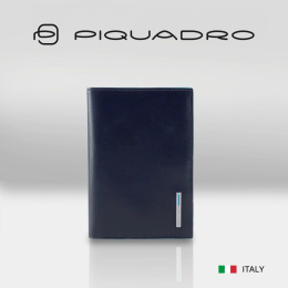 Обложка для документов Piquadro Blue Square PP5256B2/BLU2 синий кожа натуральная