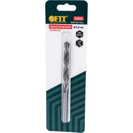 Сверло по металлу HSS полированное в блистере 6 мм FIT IT 33814
