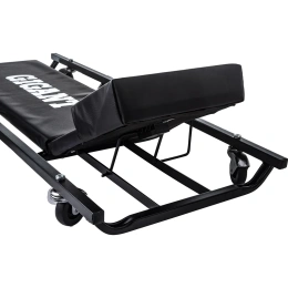 Подкатной лежак с подъемным подголовником Gigant, ДхШхВ-1020х423х95, CC-02