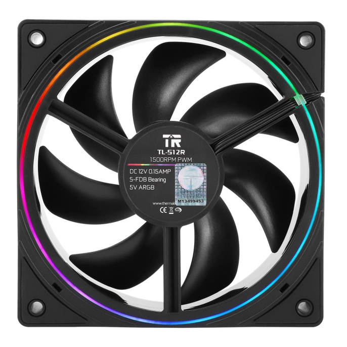 Thermalright Вентилятор TL-S12R / Reverse / ARGB / 120mm PWM / TRTLS12R
