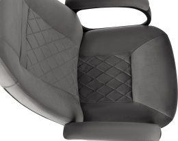 Кресло руководителя Бюрократ CH-730 Fabric темно-серый Holland 18 крестов. пластик