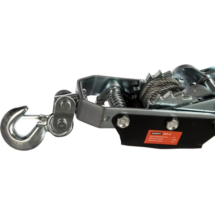 Рычажная лебедка 4т Gigant, Длина троса 3м, GCP-4