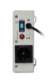 Стабилизатор напряжения Powerman AVS-500S 500ВА, LCD, 1 Schuko, точность 8%, навесной 6119434 