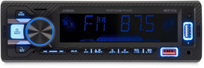 Автомагнитола Digma MCP-515
