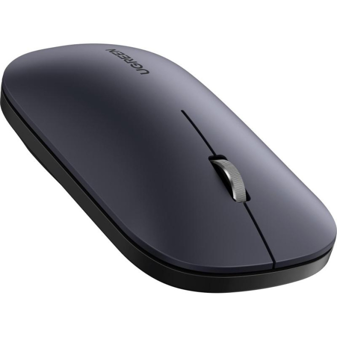 Комплект беспроводная клавиатура и беспроводная мышка UGREEN MK004 (35744) 2.4 GHz Wireless Keyboard 15219 and Wireless Mouse 90372 Set. Цвет: черный