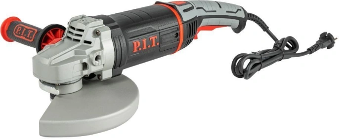 Угловая шлифмашина P.I.T. PWS230-C3 электрич., 2400 Вт, 230х22.2 мм, плавн.пуск, М14, поворот. рукоятка