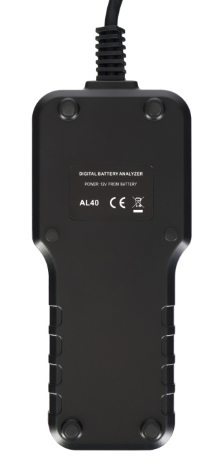 Тестер аккумуляторный Ermenrich Zing AL40, красный