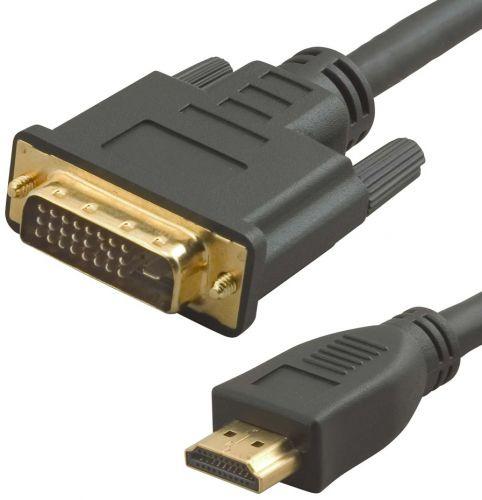 Кабель аудио-видео Lazso WH-141 HDMI m /DVI-D m 15м. позолоч.конт. черный WH-141 15M (WH-141(15M))