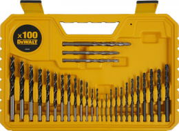 Набор бит и сверл DeWalt DT71563-QZ по дер/мет/бет 100пред. для шурупов/дрелей/перф