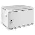 Exegate EX298611RUS Шкаф телекоммуникационный 19" настенный 6U ExeGate EC-WM-6U.450.M.GREY 19”, 6U, 600x450x370mm ШхГхВ , передняя дверь металл, съемные боковые панели, пыле- и влагозащита IP23, све
