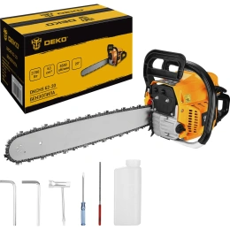 Бензопила DEKO DKCHS 62-20, 3,7 л.с., 62 куб.см, 20 065-1225