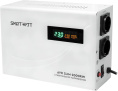 Стабилизатор напряжения SMARTWATT AVR Slim 2000RW белый [4512020310004]
