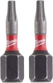 Насадка SHOCKWAVE (TX10, 25 мм, 2 шт.) Milwaukee 4932430871
