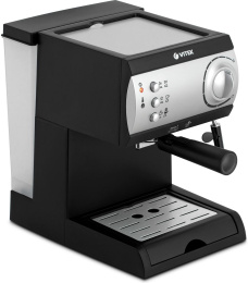 Кофеварка Vitek VT-1511, рожковая, черный