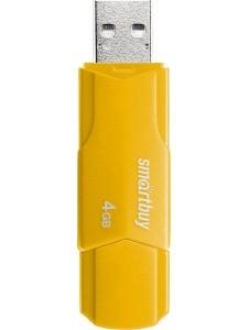 Smartbuy USB Drive 4GB CLUE Yellow SB4GBCLU-Y