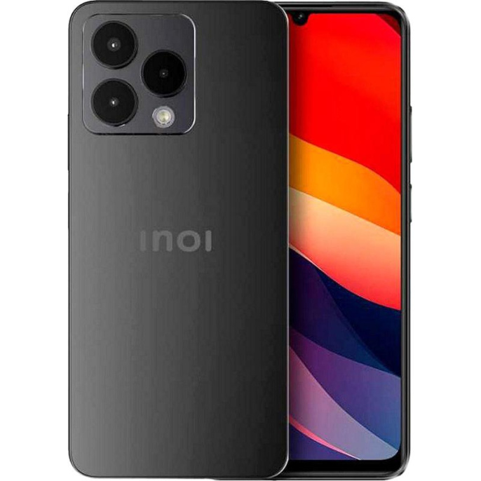 Сотовый телефон Смартфон INOI A54 4+8*/128GB Black Titanium