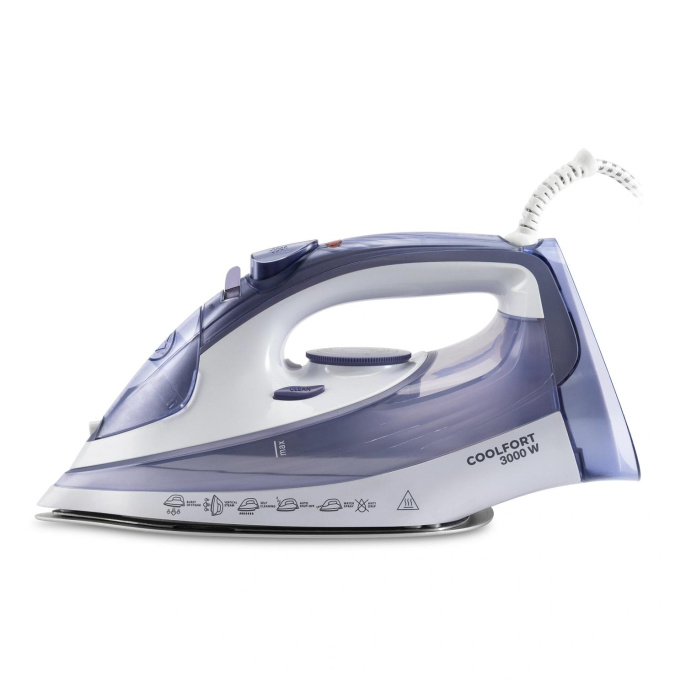 Утюг Coolfort CF-3409 3000Вт сиреневый/белый