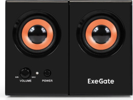 Акустическая система 2.0 ExeGate Maestro SPS-605 Активная, питание 220В, 2х3Вт, 30-18000Гц, цвет черный, дерево, Color Box EX294432RUS