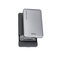 Бокс для накопителя Netac WH12 NT07WH12-30CC интерфейс SATA, до 2ТБ, подключение через USB 3.2 Gen1 Type-A 5 Гбит/с /USB 3.2 Gen1 Type-C 5 Гбит/с , корпус алюминий