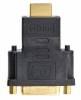 Переходник DVI Buro DVI-I f - HDMI m , черный [hdmi-19m-dvi-i f -adpt]