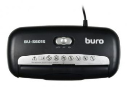 Уничтожитель бумаг Buro Home BU-S601S, P-1, 6 мм, 6 лист. одновременно, 10л
