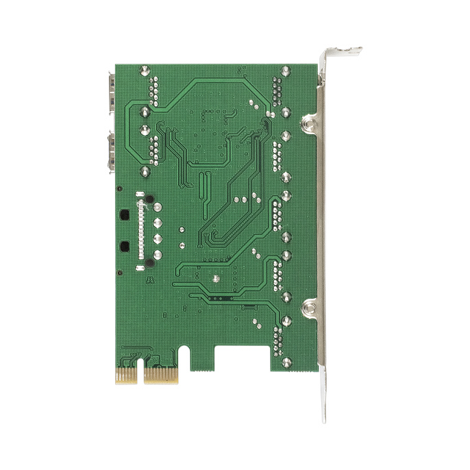 Контроллер ExeGate EXE-317 (PCI-E x1 v2.0, 5*USB3.0 ext. + 2*USB3.0 int., разъем доп.питания, VIA Labs Chipset VL805) EX283717RUS