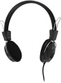 Гарнитура Oklick HS-M200,  для компьютера, накладные,  проводные, черный [1532011]